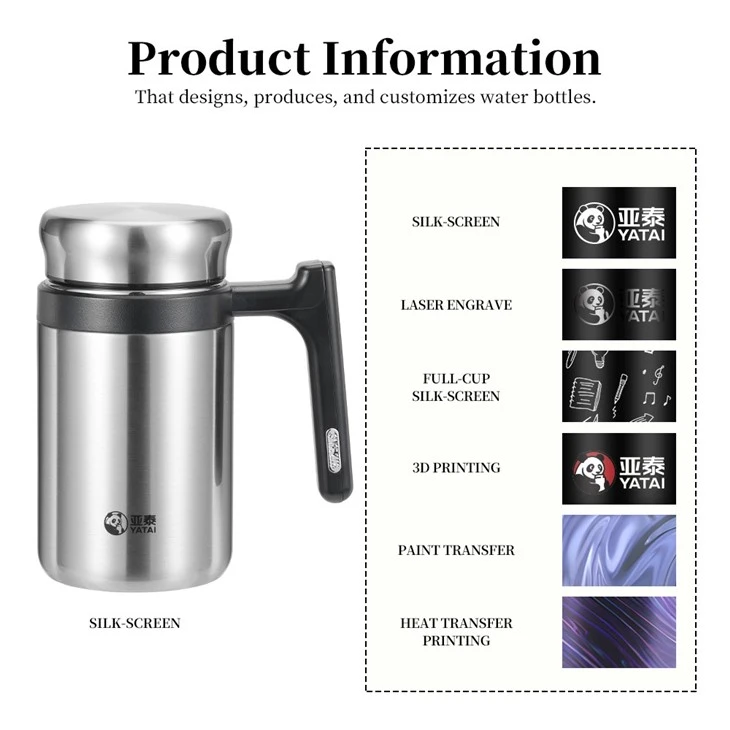 550mL Double Layer Vacuum Insulaed Water Bottle -Y5012 best
