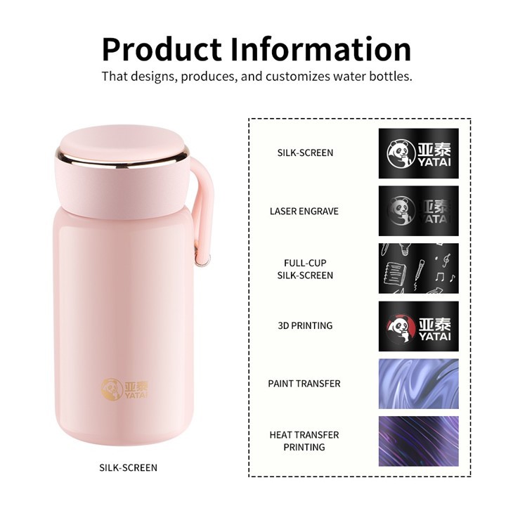 230mL Double Walled Vacuum Insulaed Drink Bottle-Y3022 high quality